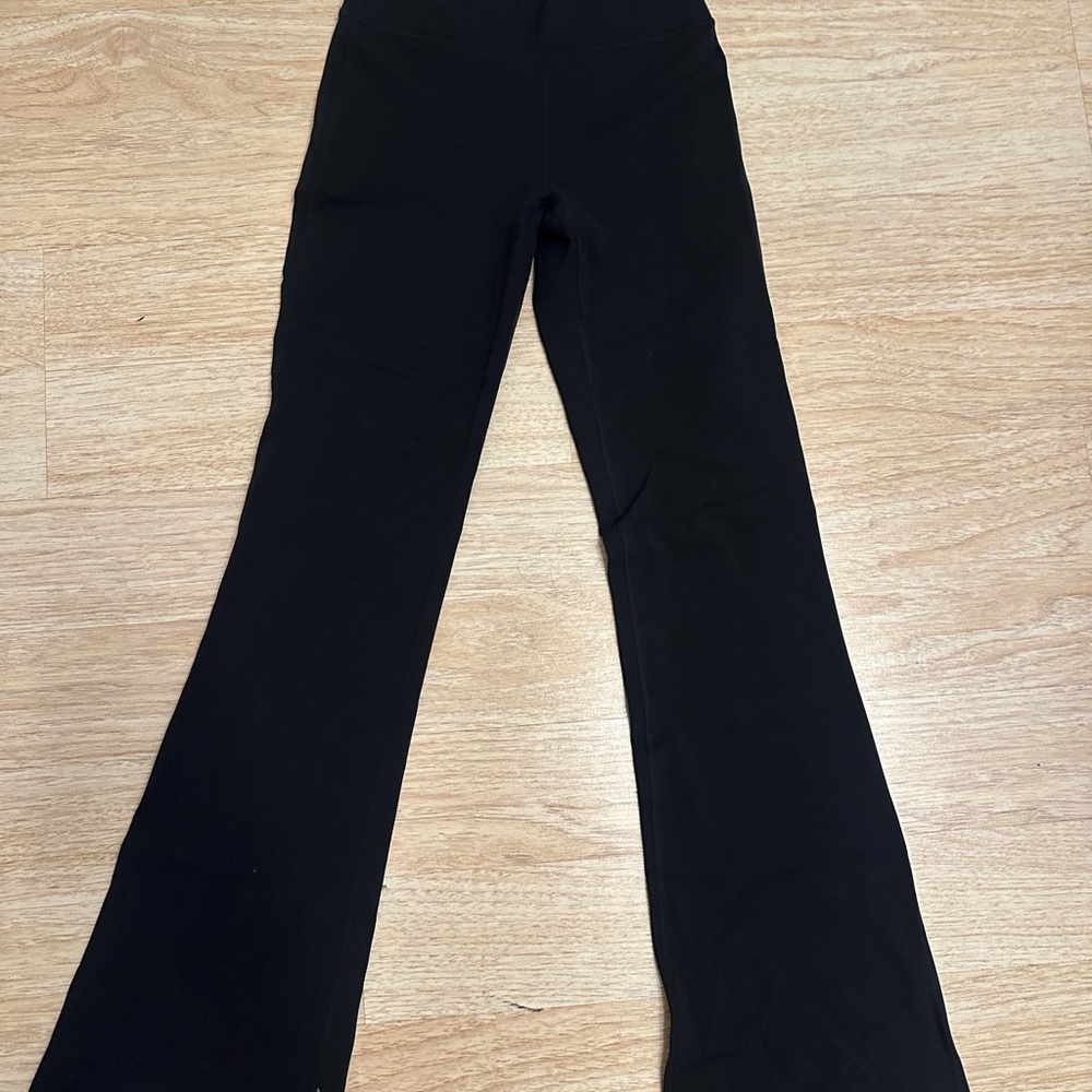 lululemon athletica Black Flared Leggings